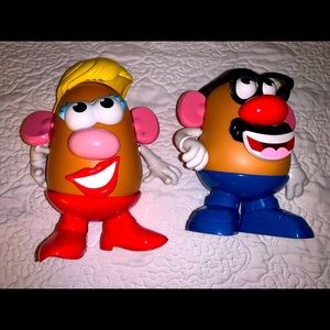 Gently used Mr. and Mrs. Potato Head